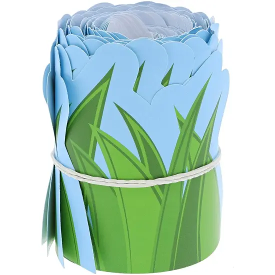 12 Pack Green Grass Bulletin Board Border Strips, Spring Classroom Decorations (36 ft) {7}