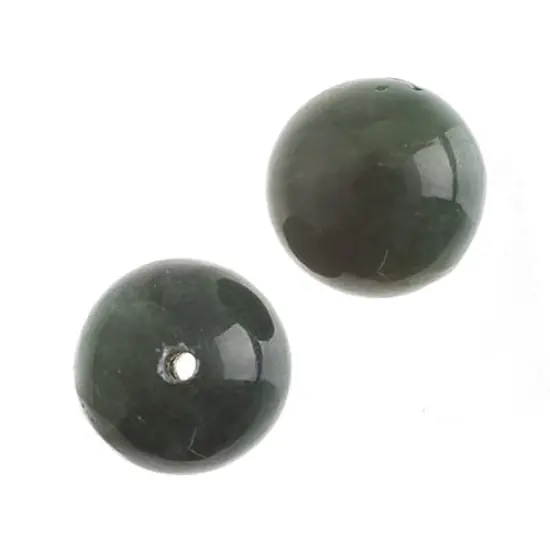 John Bead 16in Semi-Precious Natural Stone Round Bead Strand {2}