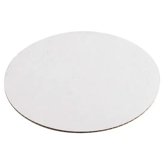 12 Pack 12 Inch Cake Boards, Round Cardboard Circles for Crafts, Baking Supplies, Desserts (White) {4}