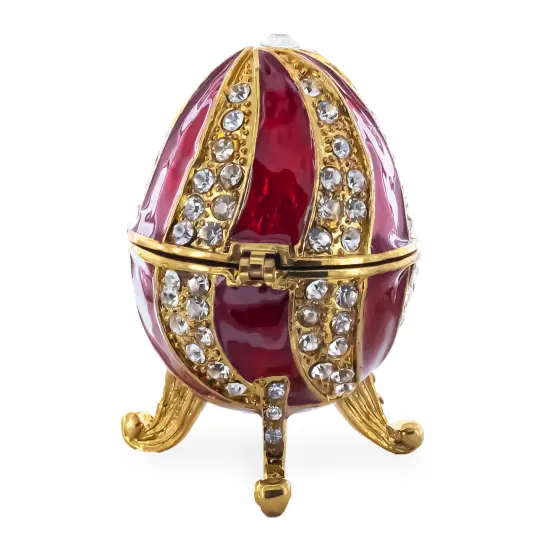 Red Crystal Spire Royal Inspired Imperial Egg 2.5 Inches {3}