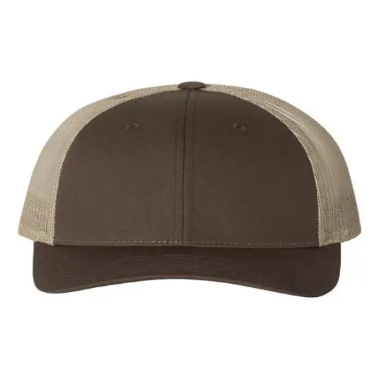 Richardson&reg; Low Pro Trucker Cap Brown/ Khaki {1}