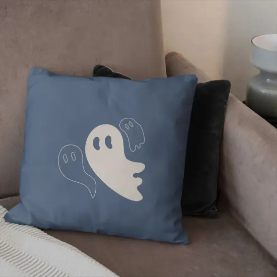 Halloween 18 Inch Throw Pillow Ghosties {3}