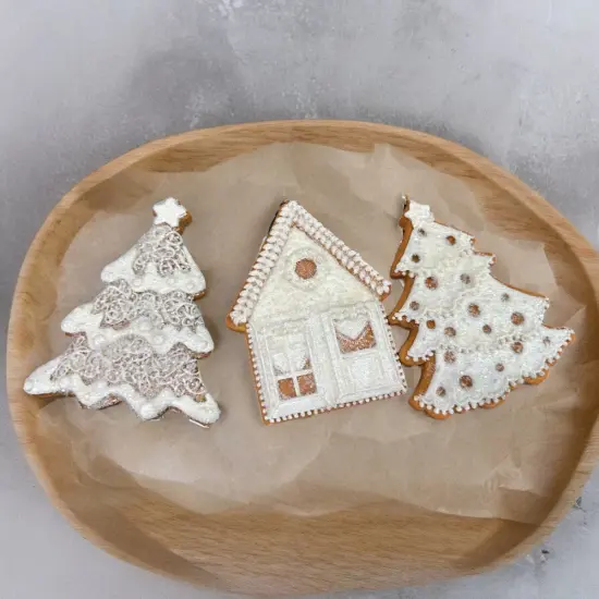 4" Gingerbread Christmas Hanging Ornament &ndash; Sweet Holiday Tree Decoration {5}