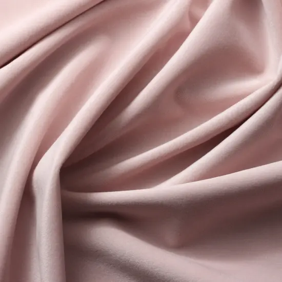 5 Yard Velvet Polyester Upholstery Drapery Fabric 60 Inches Width Light Pink {1}