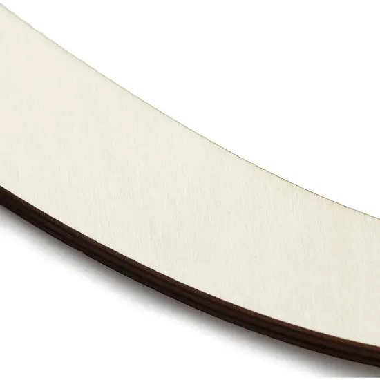 Wooden Letter Q for Crafts and Wall Decor (13 Inches) Brown {4}