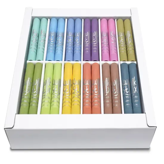 Kwik Stix Solid Tempera Paint Sticks Class Pack 72/Pkg-Pastel Colors, 6 Of Each Color {3}