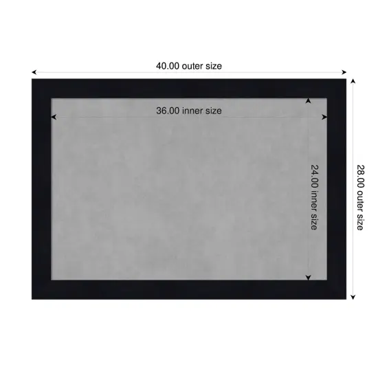 Shiplap Wood Framed Magnetic Board Shiplap Navy {1}