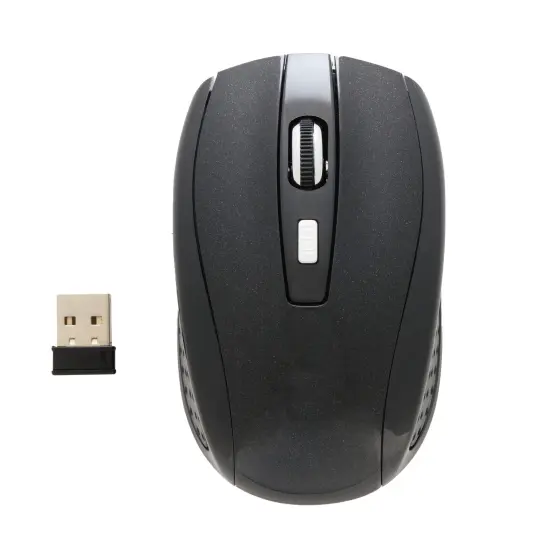 Insten Wireless Mouse, 2.4G Cordless Optical Mouse with Adjustable DPI for Laptop, Computer, Chromebook, Desktop, Mac, Black {3}