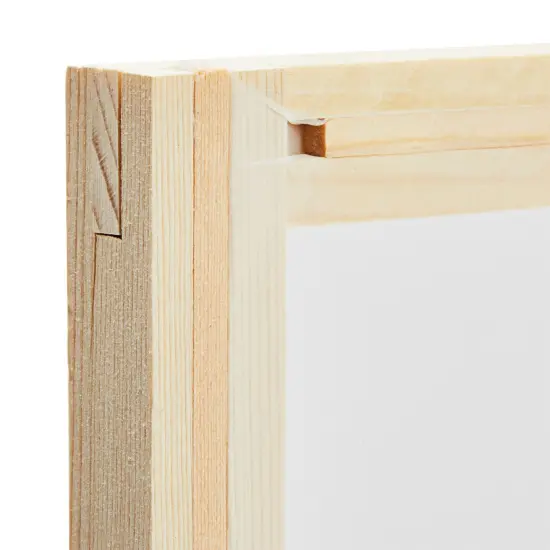 3 Pack Wood Silk Screen Printing Frame Kit for Beginners and Kids, 8x10 Wood Frame, 110 White Mesh Brown {6}