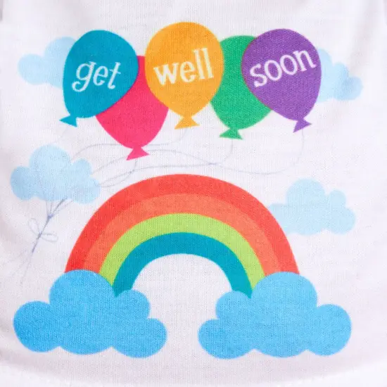 Get Well Soon Bear, Teddy Bear for Hospital Care Package for Kids, Adults (14 In) Brown {5}