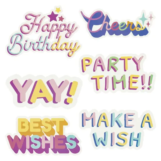 99 Piece Girls Rainbow Birthday Party Decorations Set with Balloons, Banner, Cake Toppers and Wall Cutouts Multicolor {7}