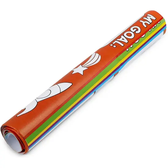 Goal Thermometer Trackers for Classrooms, 6 Pack (17 x 22 In) {6}