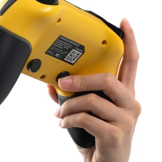 Wireless Controller for Nintendo Switch, OLED Model, Switch Lite, with Programmable Buttons, Gyro Axis, Vibration, Turbo, Yellow {3}