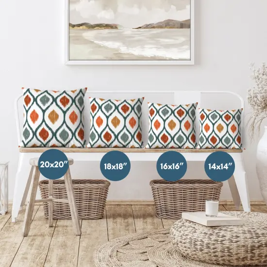 Americanflat Diamond Pattern Design Throw Pillow with Premium Polyester {5}