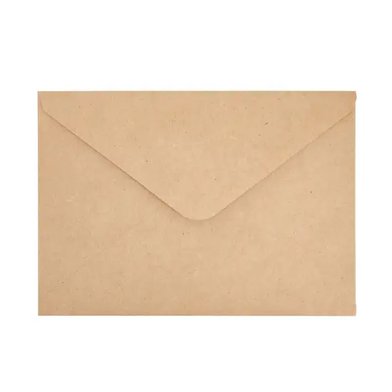 48 Pack Kraft Paper Photo Insert Cards with Envelopes, 4x6 Paper Frames, Photo Card Holder Inserts, Greeting Cards for Photos, Memories, Blank Inside (4 x 6 In) Brown {7}