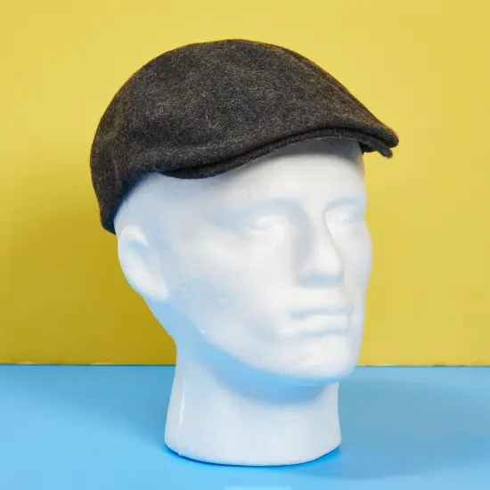 Male Foam Head Form, Mannequin Display for Masks, Hats, Wigs, Halloween Decoration (White, 9.25x11 in) {3}