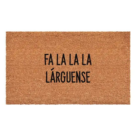 Calloway Mills Fa La La La Larguense Spanish Doormat {1}