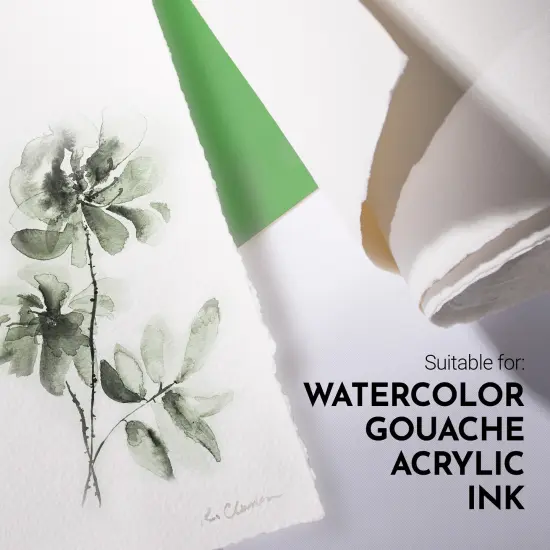 Arches Aquarelle Cold Pressed Watercolor Roll 51"X10yds- 156lb {3}