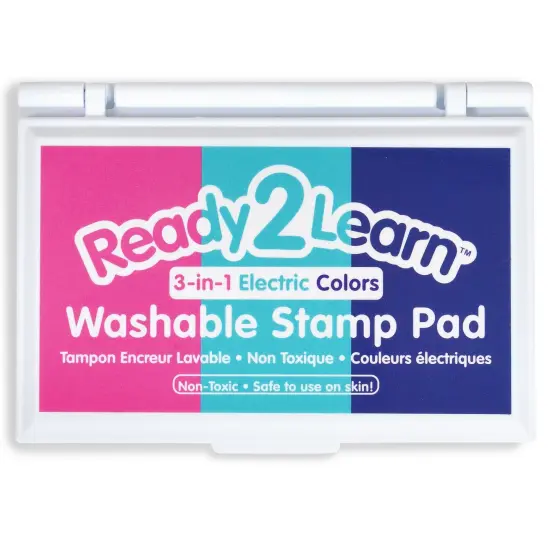 Washable Stamp Pad 3-in-1 - Electric - Pink, Purple & Turquoise {1}