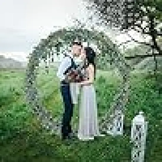 Artificial Hanging Plant for Wedding Bouquet Party Indoor Outdoor Decor {5}