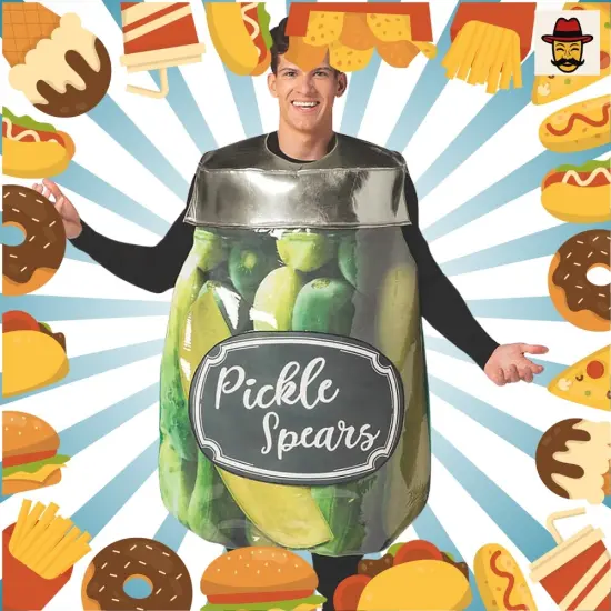 Pickle Jar Costume Funny Tunic Perfect for Halloween Parties {6}