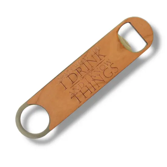 Wooden Bottle Opener - Thats what I do {1}