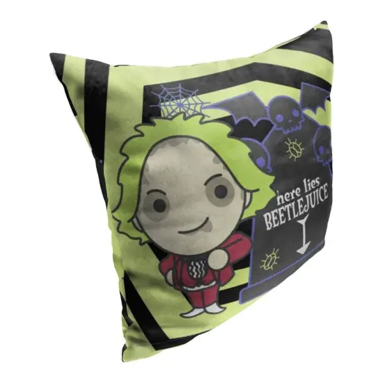 Warner Brothers Beetlejuice 18 Inch Throw Pillow Beetlejuice Grave {2}