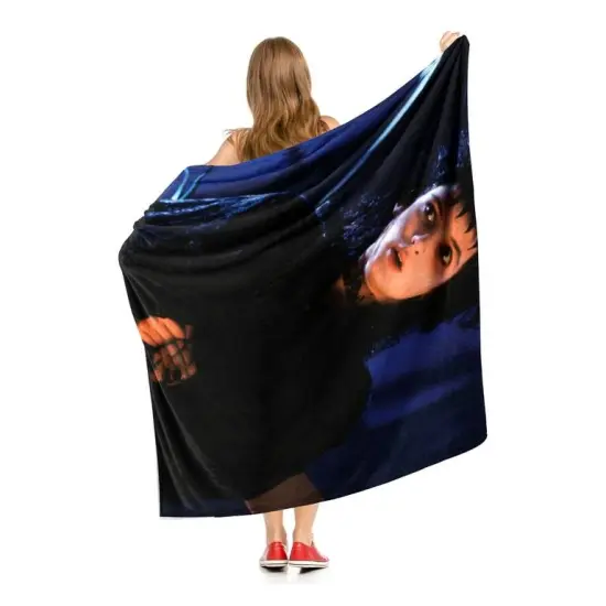 Warner Brothers Beetlejuice Silk Touch Throw Blanket Strange Lydia {3}