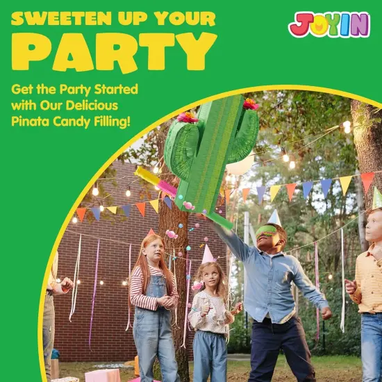 Cinco De Mayo Cactus Pinata for Kids Birthday Party, (16.75x11.25x3 in.) for Fun Fiesta Taco Party Supplies, Luau Event Photo Props, Mexican Theme Decoration, Carnivals Festivals, Taco Tuesday Event {4}