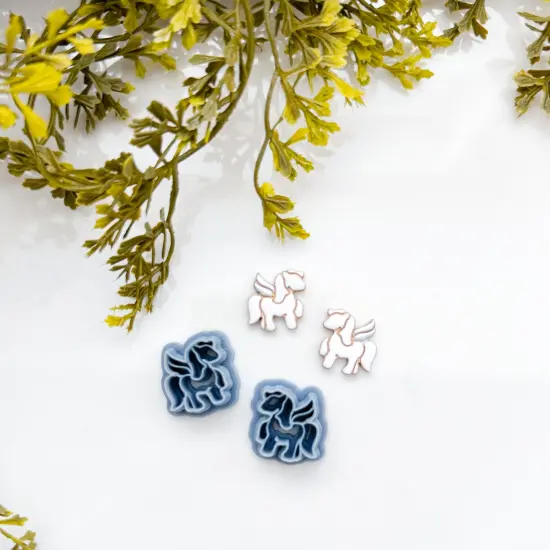 PEGASUS STUD | ENCHANTED | CLAY CUTTERS {1}