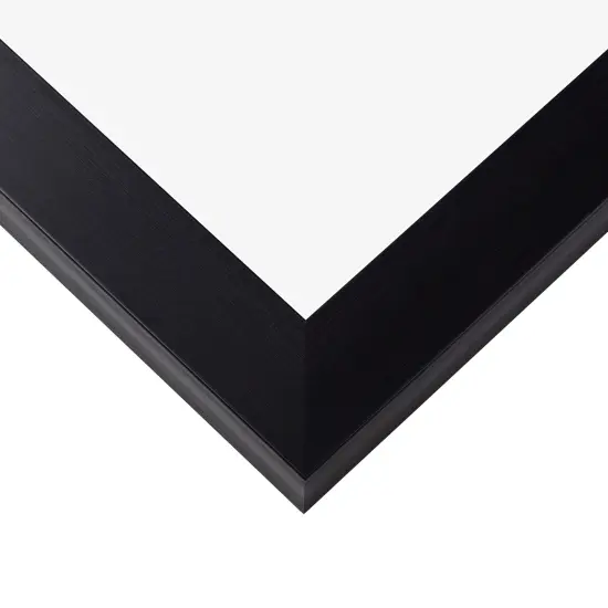 13x22 Picture Frame, Modern Aesthetics 150 1.5 Inch Polystyrene Moulding, Wall Display Frame for Art, Posters, or Photos by wallsthatspeak Black {3}
