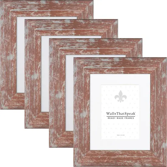 American Barn 2", Red Matted Picture Frame by wallsthatspeak {1}