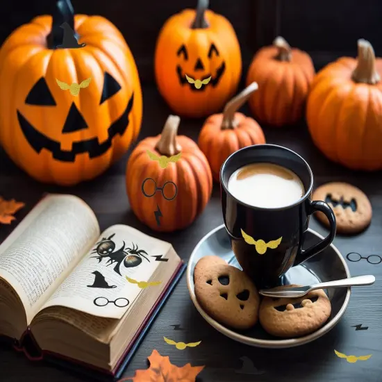 Wizard Theme Table Confetti Halloween {2}