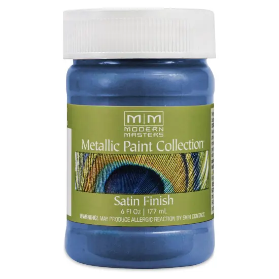Modern Masters Metallic Paint - Sapphire, 177 ml jar {1}