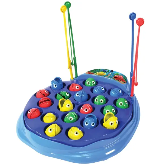 Ambassador Games: The Fishing Game - Classic Animated Arcade-Themed Game, Use The Rod To Catch Spinning & Chomping Fish, Kids Ages 3+, 2-4 Players {3}