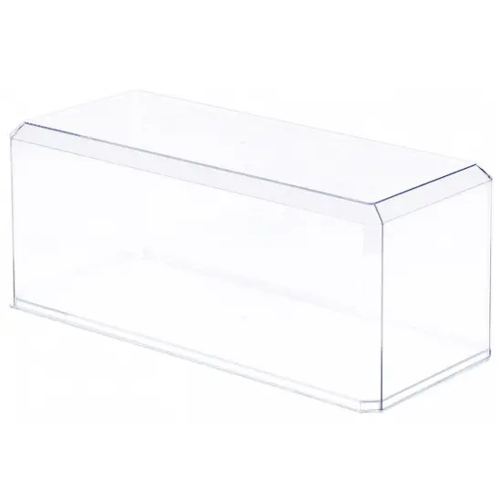 Pioneer Plastics 355C Clear Plastic Display Case for 1:18 Scale Cars, 13" W x 5.5" D x 5" H (Mailer Box) {1}