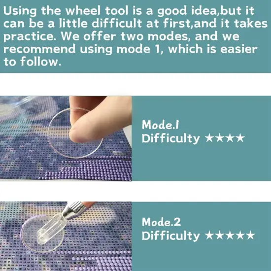 Diamond Painting Wheel Tools with Groove {5}