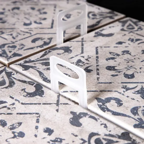 Reusable Tile Leveling System Clips (1/32 in, White, Plastic, 400 Pack) {7}