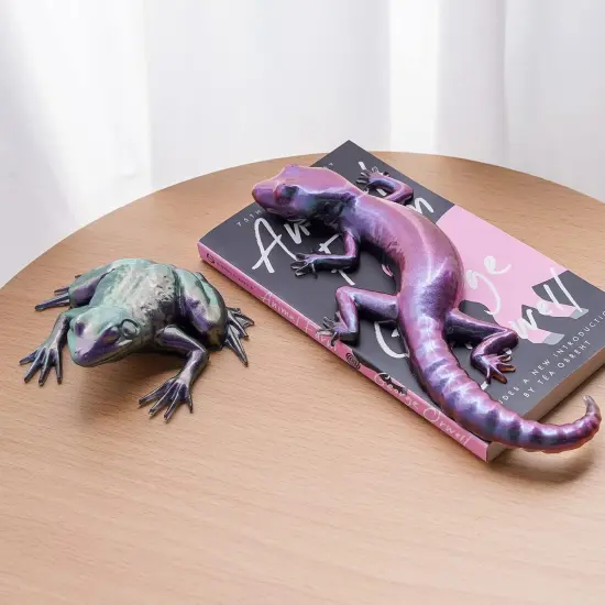 LET'S RESIN Resin Molds Silicone, 2 Pcs Animal Epoxy Resin molds with Realistic Frog and Lizard Shapes, 3D Lifelike Silicone Molds for Epoxy Resin, Wall Desktop, Cabinets Decor {4}