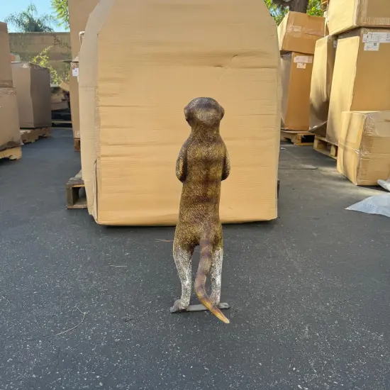 Meerkat Life Size Statue {5}