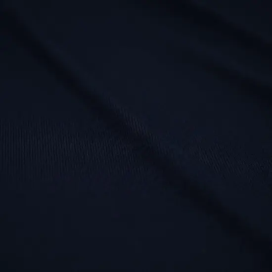 Embody Tencel Lyocell Spandex Rib Jersey Fabric Marine Navy {1}