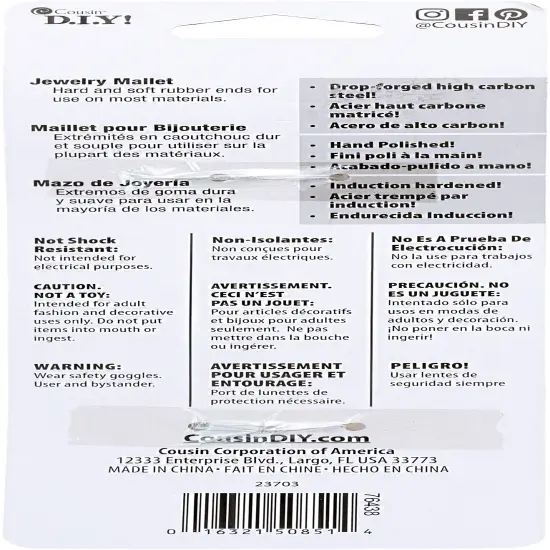 CousinDIY Tool Basics Mallet-8" {3}