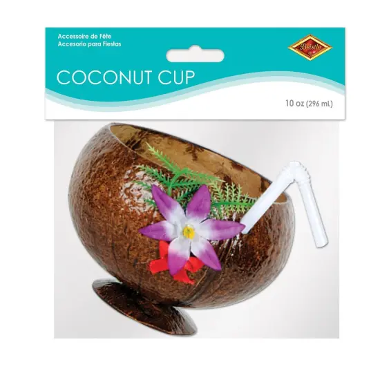 12 Pack Bulk Luau Party Coconut Cup {3}