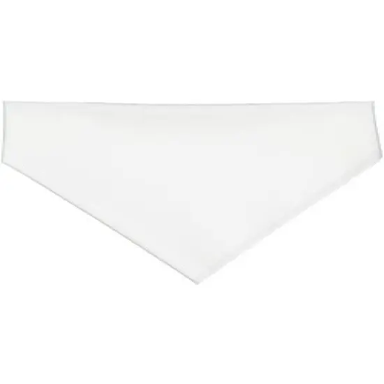LAT Apparel&reg; Doggie Bandana White - wht {1}