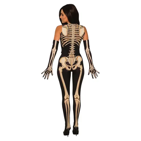 Lady Bones Women's Costume, One Size {3}