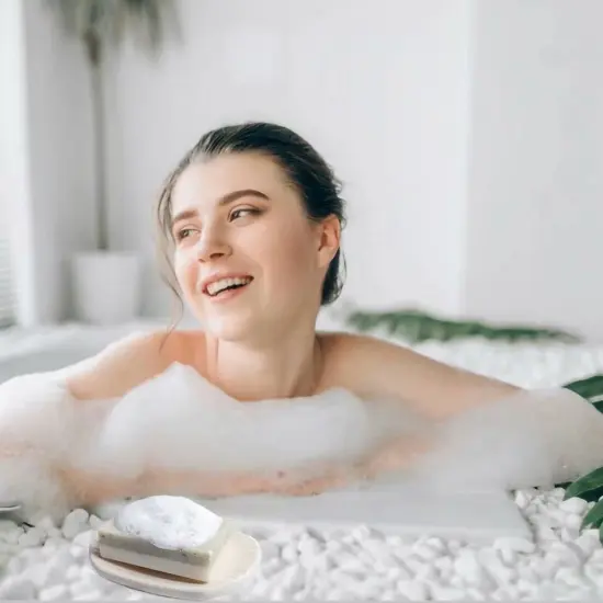 4 Pcs Silicone Soap Molds,Rectangle Soap Mold,6 Cavities Silicone Molds for Craft Soap Making,Cake Chocolate Mold,with 100pcs 3.5x5 inches Bags {5}