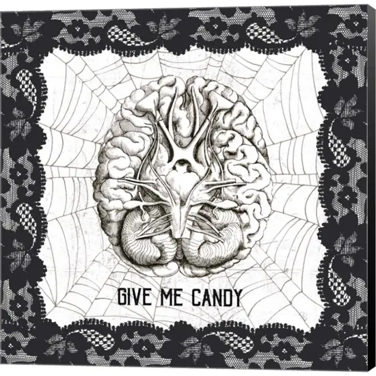 Arsenic and Anatomy III by Sue Schlabach 12" x 12" Canvas Wall Art {1}