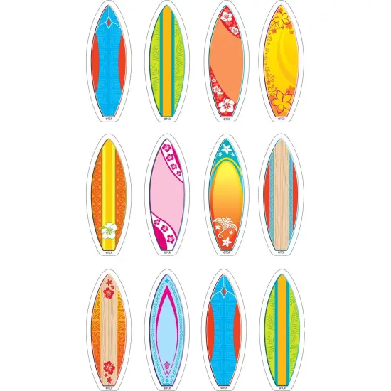 Surfboards Mini Accents, 36 Per Pack, 6 Packs {1}