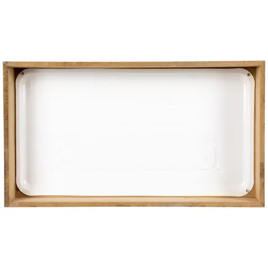 Northlight 3D Wooden Merry Christmas Decoration - 13" - White and Black {7}