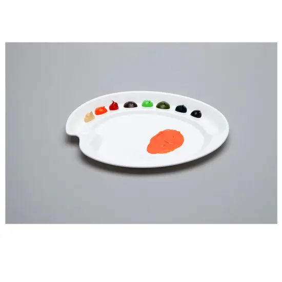 Mijello&reg; Ellipse-Small Acrylic Peel-Off Palette {1}